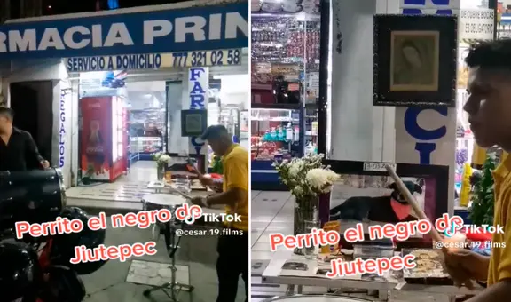 Con banda de músicos y castillo despidieron a perrito que se ganó el cariño de sus vecinos