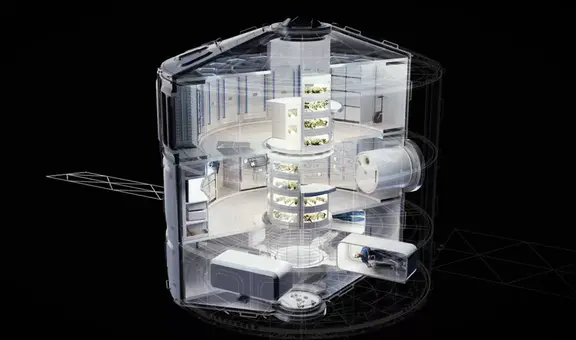 Así es la nueva estación espacial con gravedad artificial diseñada por Airbus