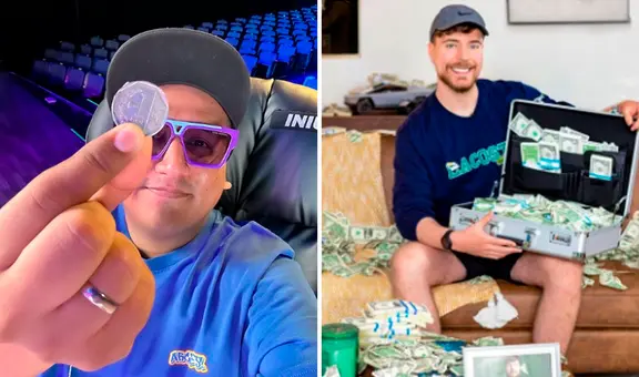 Jorge Luna lanzó sorteo de 1 sol al mismo estilo de MrBeast y obtuvo más de 150.000 participantes