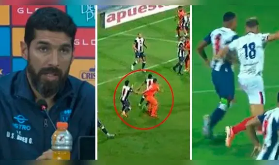 'Loco' Abreu se quejó por el arbitraje contra Alianza: "Pasó con Mannucci, ahora con nosotros"