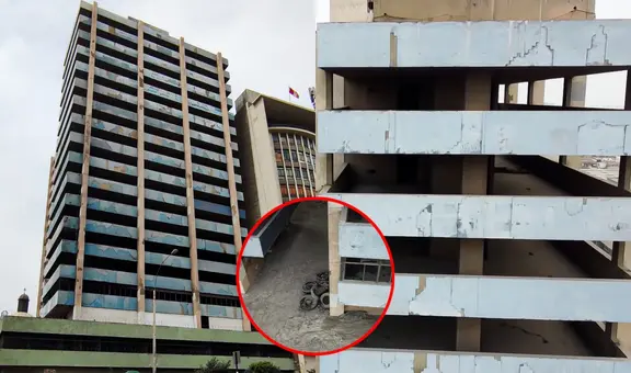 ¿Por qué este edificio de la av. Tacna lleva más de 30 años abandonado? Así luce su interior