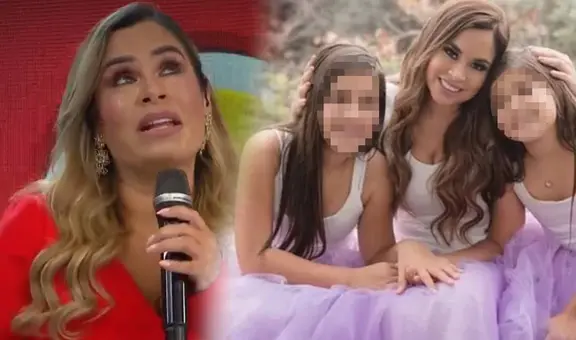 Ethel Pozo se quiebra en vivo con mensaje de sus hijas por el Día de la Madre