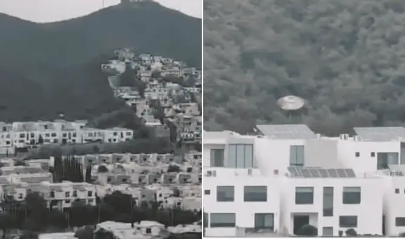Pensó que había visto un ovni y usuarios le responden: “Es una antena parabólica de los 90”