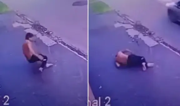 Ladrón se rompió los tobillos tras saltar desde el tercer piso para huir de la Policía