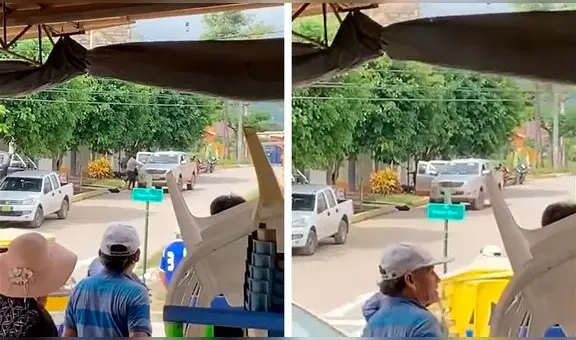 En menos de dos minutos, delincuentes roban 100.000 soles del Banco de la Nación en Piura