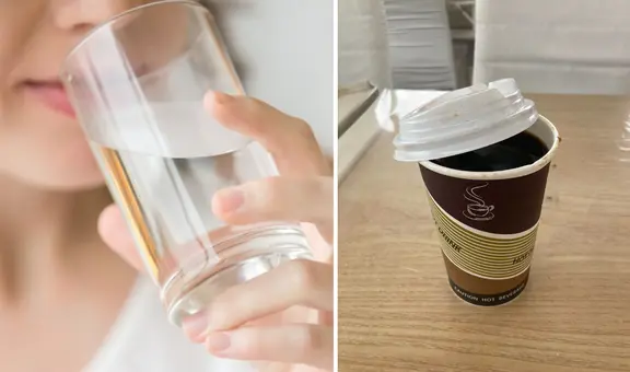 ¿Por qué deberías beber un vaso de agua antes de tomar café?