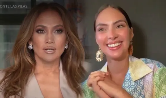 Natalie Vértiz demuestra su fluidez en inglés en entrevista con Jennifer López