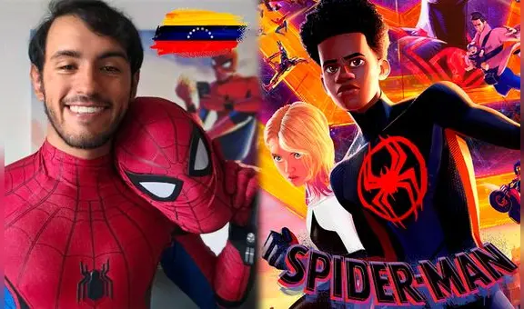¡Un Spider-Man chamo! Óscar Olivares prestó su voz para hacer el doblaje del arácnido