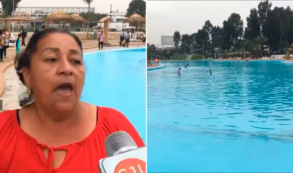Vecina de SJL reacciona a la nueva playa artificial: "Me siento como en Hawái"