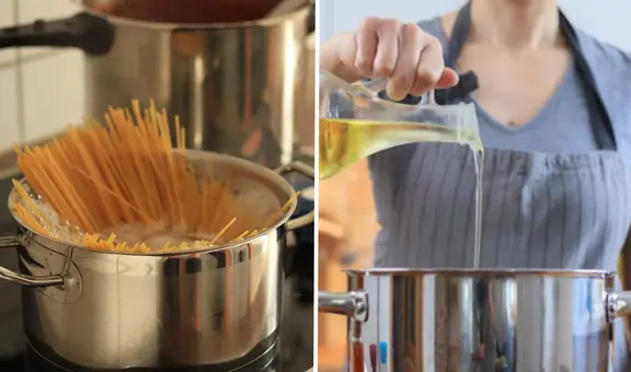 ¿Añadir aceite al cocinar fideos o pastas evita que se peguen? La verdad detrás del mito