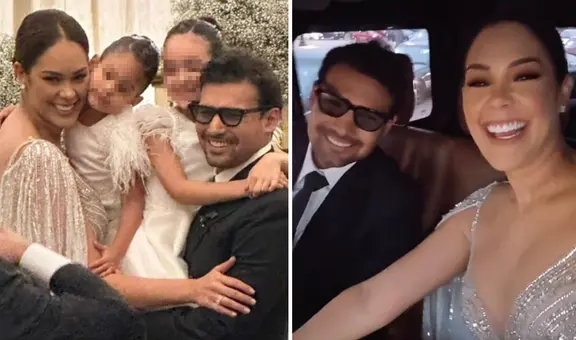 Karen Schwarz tras casarse con Ezio Oliva: "La tercera es la vencida"