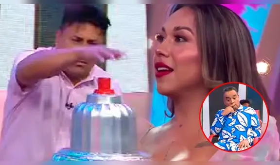 Danny Rosales no quiso que JB responda sobre presunta relación con Dayanita y presionó el botón rojo