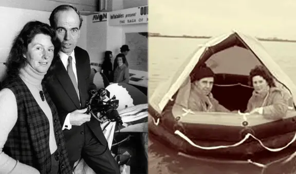 Maralyn y Maurice: la pareja que sobrevivió 118 días en medio del mar cazando tiburones para comer