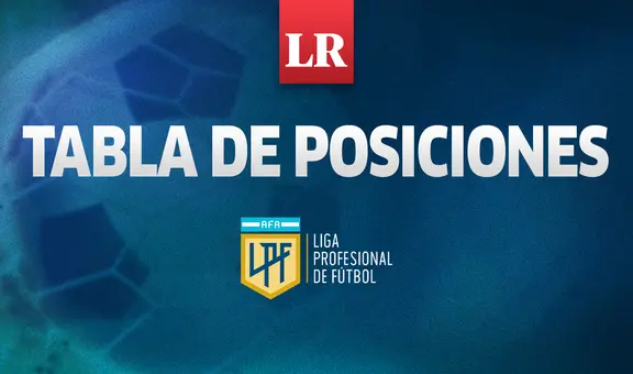 Liga Profesional de Fútbol de Argentina: tabla de posiciones y resultados de la fecha 16