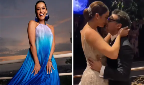 Karla Tarazona impresionada con boda de Karen Schwarz y Ezio Oliva: “¡Ay, qué lindos!”