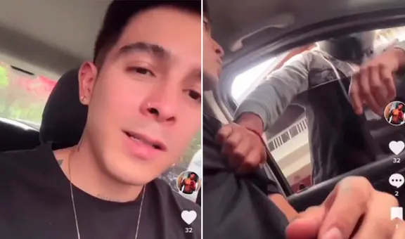 Momento en que le roban el celular a un cantante colombiano durante una transmisión en vivo