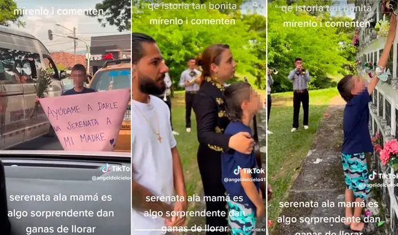 Niño pide ayuda para llevarle serenata a su mamá en su tumba y consigue ir con mariachis