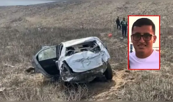 Pasamayo: efectivo de la Policía Nacional fallece al volcar su unidad en la curva del diablo