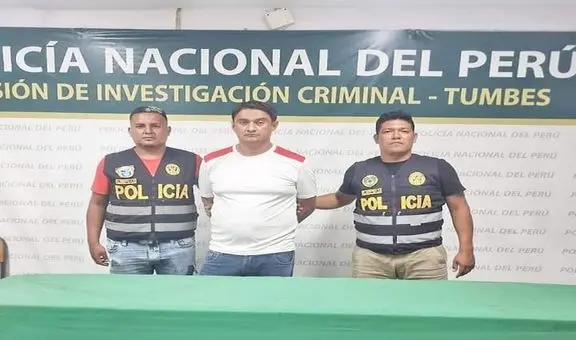 Expolicía acusado de 4 feminicidios fue capturado en Tumbes
