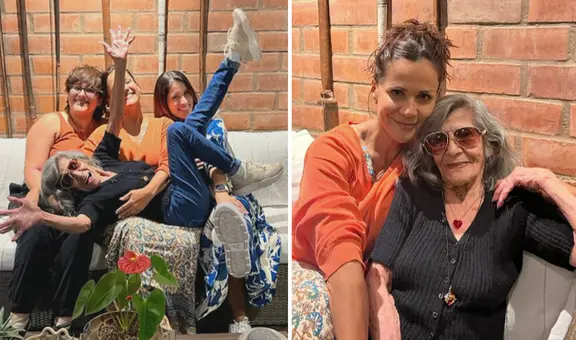 Mónica Sánchez celebró el cumpleaños número 96 de su madre y conmueve en redes con emotivas fotos