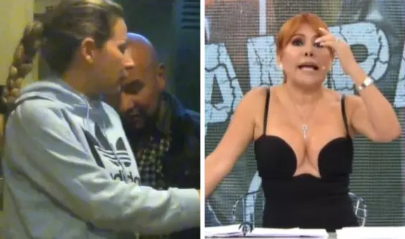 'Cuto' Guadalupe: así fue el ampay a la pareja del exfutbolista en "Magaly TV, la firme"