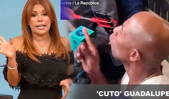 'Cuto' Guadalupe encara a reportera de Magaly en conferencia: "Haces tu trabajo, pero el mal se paga"