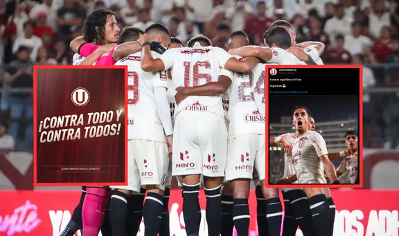 Las polémicas publicaciones de la 'U' tras el triunfo de Alianza: "Contra todo y contra todos"