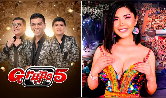 Grupo 5 y Yarita Lizeth ofrecerán GRAN concierto GRATUITO en Tacna