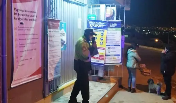 Delincuentes armados robaron más de S/24.000 en agente bancario de Arequipa