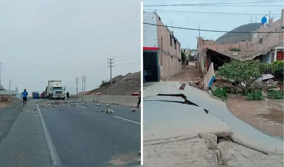 Panamericana Norte: ordenan desvío ante peligro de hundimiento en Chancay