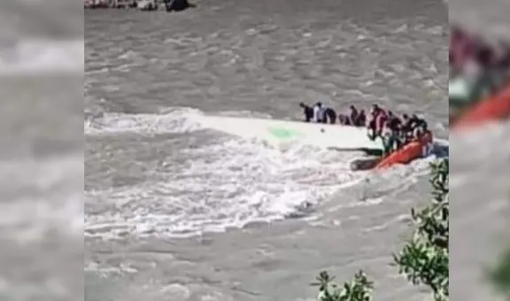 Niña desapareció tras accidente de lancha en el río Urubamba de Cusco