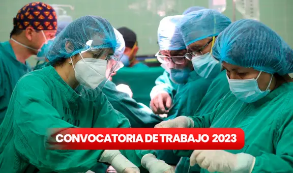 ¿Te has titulado?: EsSalud ofrece empleo con sueldos desde S/7.572