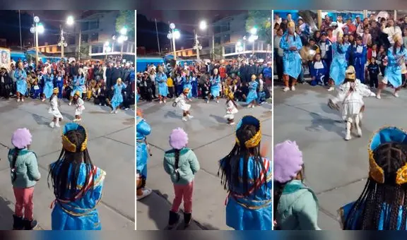 Niños demuestran su talento al ritmo de shacshas: “El baile lo llevan en la sangre”