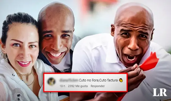 "'Cuto' no llora, 'Cuto' factura": seguidores del exfutbolista lo respaldan tras ampay de su esposa