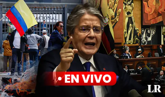 Juicio político contra Guillermo Lasso EN VIVO: Asamblea Nacional debate la destitución del presidente de Ecuador
