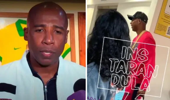 'Cuto' Guadalupe es captado dejando el país tras escándalo por ampay de su esposa, Charlene Castro