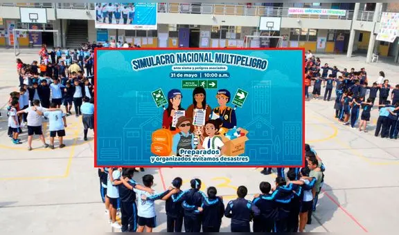 Indeci anuncia simulacro nacional para este 31 de mayo