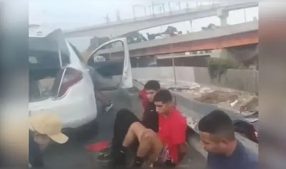 Rímac: equipo Terna capturó a raqueteros que escapaban tras robarle a joven