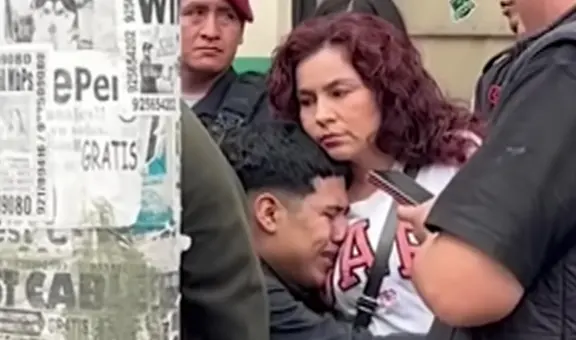 Ladrón termina con el pie incrustado en un fierro tras huir de la PNP: su mamá tuvo que consolarlo
