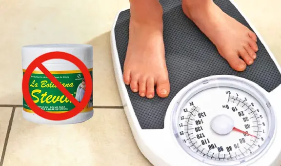 ¿Por qué no es recomendable usar estevia para controlar el peso, según la OMS?