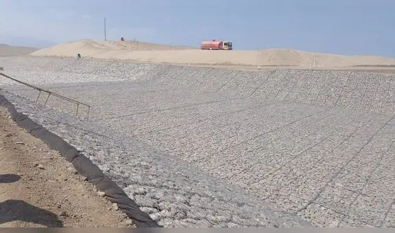 Avanzan obras en quebrada El león ante pronóstico latente de lluvias en La Libertad