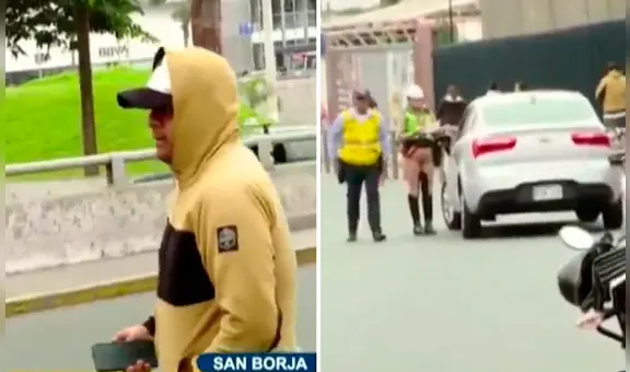 San Borja: PNP y municipalidad realizan operativo contra colectivos en avenida Javier Prado