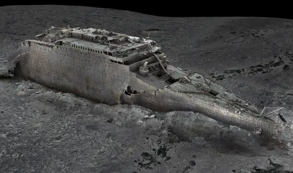 Así luce el Titanic en el fondo del océano: escáneres 3D revelan detalles inéditos del naufragio