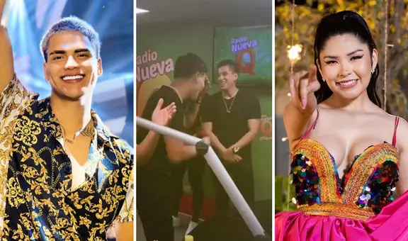 Claudio Armando se pone nervioso cuando le recuerdan beso con Yarita Lizeth: “Ya se olvidó la letra”