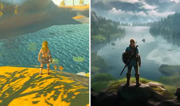 Creador God of War 'mejora' los gráficos de Zelda con IA: "Que le enseñen a Nintendo a hacer arte"