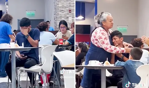 Celebra solo su cumpleaños y ciudadanos sorprenden con su reacción en Trujillo: “Me hizo llorar”