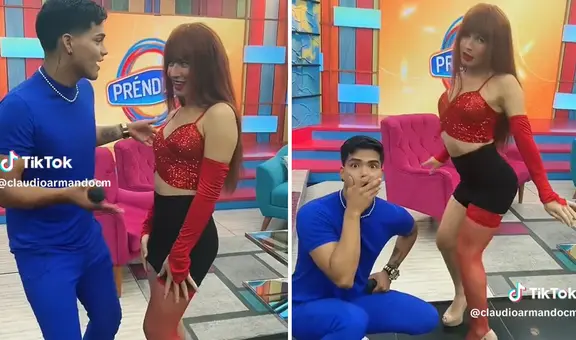 Claudio Armando y La Uchulú la rompen con coreografía en TikTok: “Gaviota, ¿qué te ha pasado?”