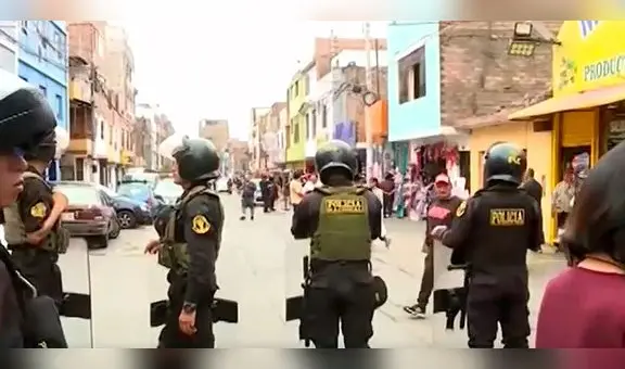 SMP: capturaron a 10 sujetos que cobraban cupos en mercado Dueñas y llegaban a S/50.000 al mes