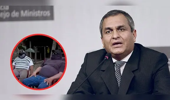 Ministro del Interior tras escándalo de alquiler de armas de la PNP: "La responsabilidad es individual"