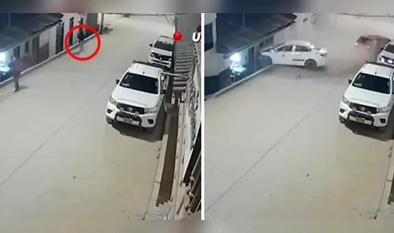 Mujer se salvó de milagro tras choque de 2 vehículos en Amazonas: “Buen ángel de la guarda”